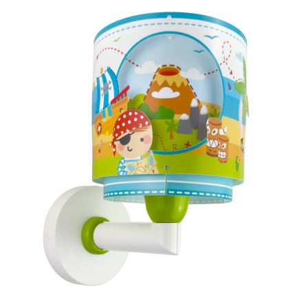 Dalber 60659 - Gyermek fali lámpa PIRATE ISLAND 1xE27/15W/230V