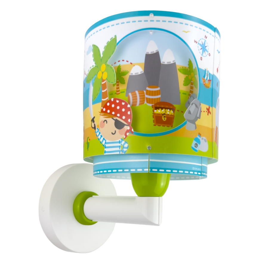 Dalber 60659 - Gyermek fali lámpa PIRATE ISLAND 1xE27/15W/230V