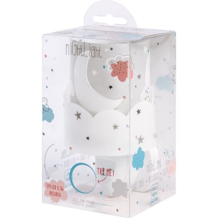 Dalber 61235E - LED Kis Konnektoros lámpa MOON 1xE14/0,5W/230V