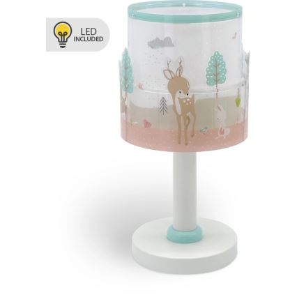 Dalber 61271N - LED gyermeklámpa LOVING DEER 1xG4/4W/230V színes