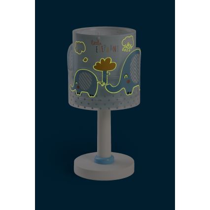 Dalber 61331T - Gyereklámpa LITTLE ELEPHANT 1xE14/40W/230V