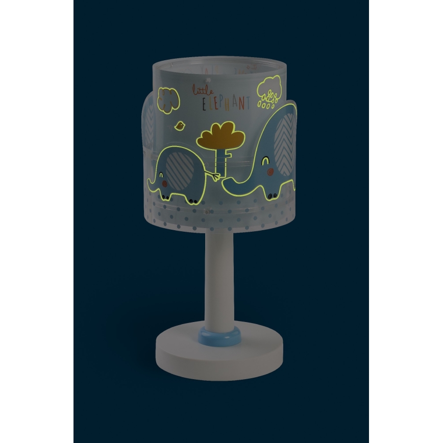 Dalber 61331T - Gyereklámpa LITTLE ELEPHANT 1xE14/40W/230V