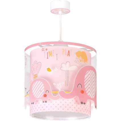 Dalber 61332S - Gyerek csillár LITTLE ELEPHANT 1xE27/60W/230V