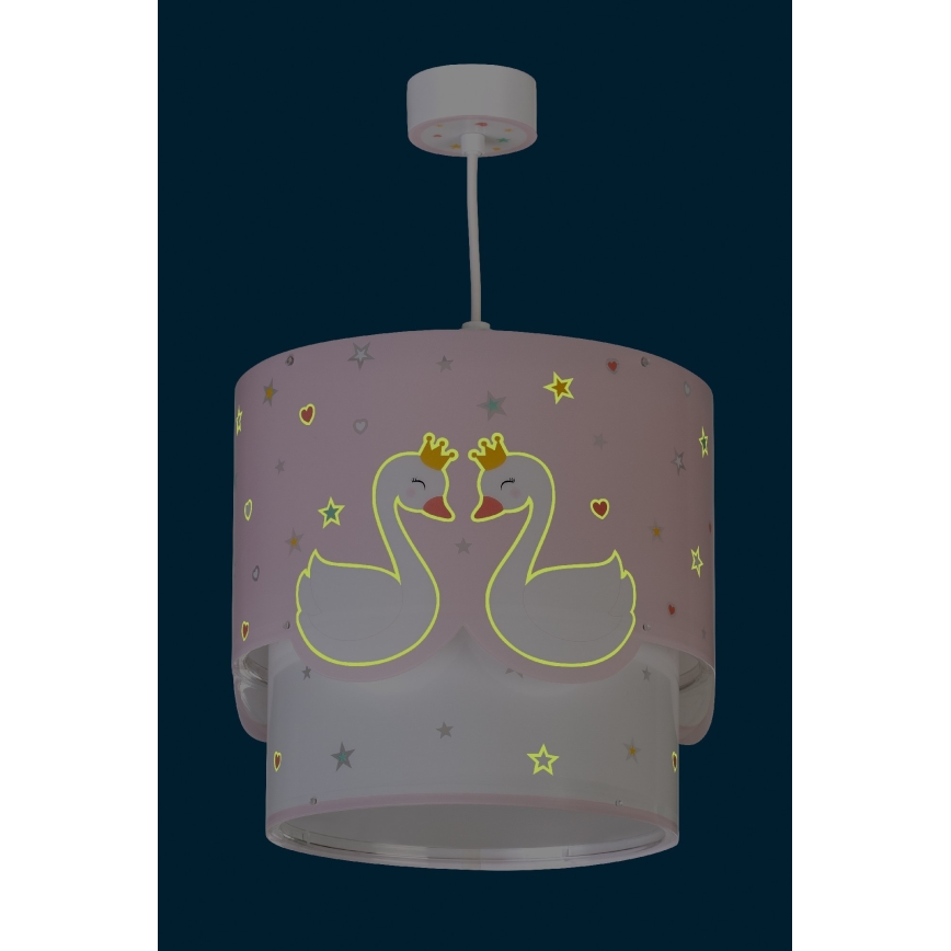 Dalber 61372 - Gyerek csillár SWEET LOVE 1xE27/60W/230V