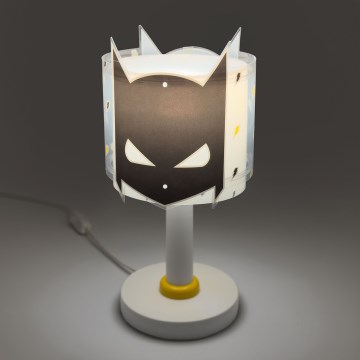 Dalber 61801N - LED gyereklámpa DARK HERO 1xG4/4W/230V fehér/fekete