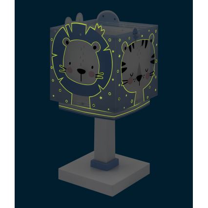 Dalber 63111NT - BABY JUNGLE LED gyereklámpa 1xG4/4W/230V kék