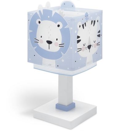 Dalber 63111T - Gyermeklámpa JUNGLE 1xE14/8W/230V kék