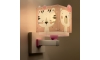 Dalber 63119S - Gyermek fali lámpa JUNGLE 1xE27/60W/230V rózsaszín