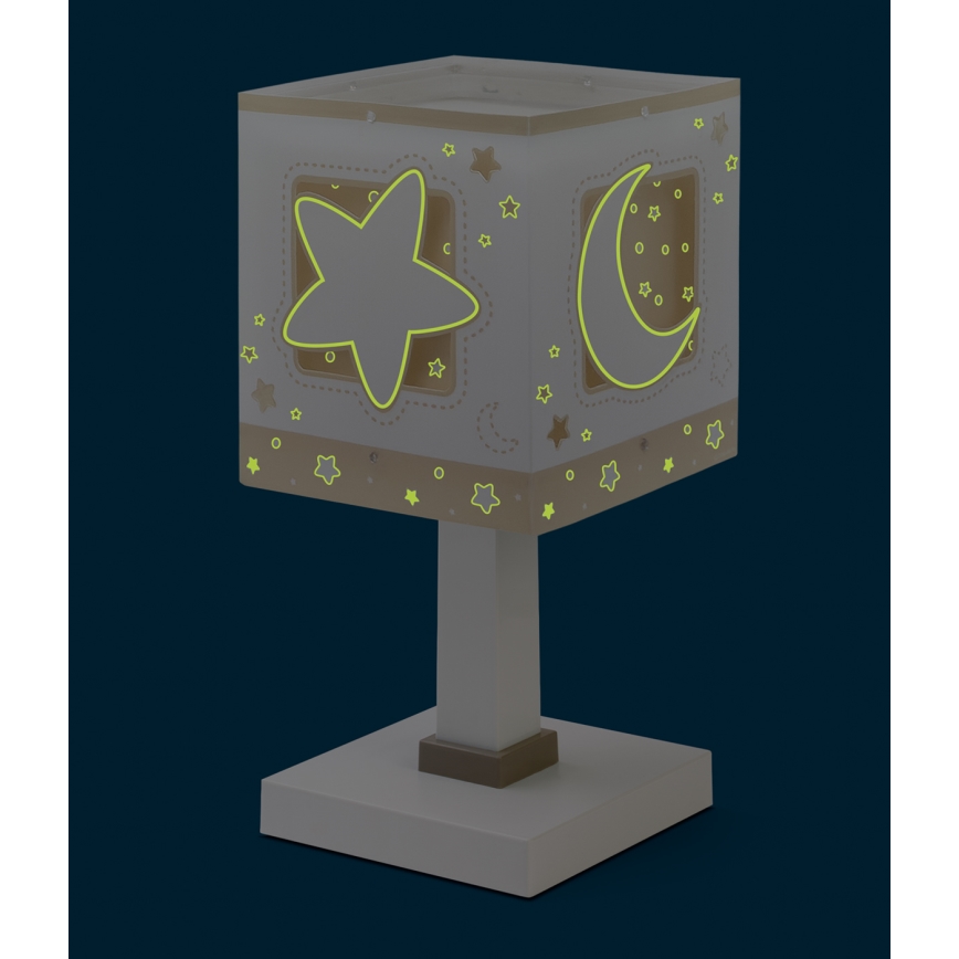 Dalber 63231NB - LED gyereklámpa MOONLIGHT 1xG4/4W/230V bézs