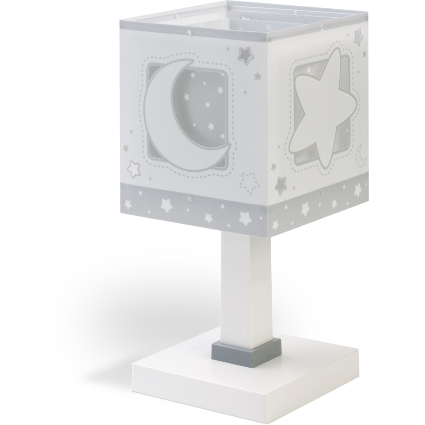 Dalber 63231NE - LED gyereklámpa MOONLIGHT 1xG4/4W/230V szürke