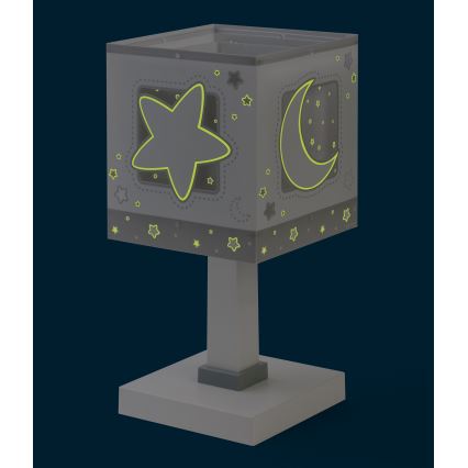 Dalber 63231NE - LED gyereklámpa MOONLIGHT 1xG4/4W/230V szürke