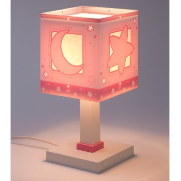 Dalber 63231NS - LED gyereklámpa MOONLIGHT 1xG4/4W/230V rózsaszín