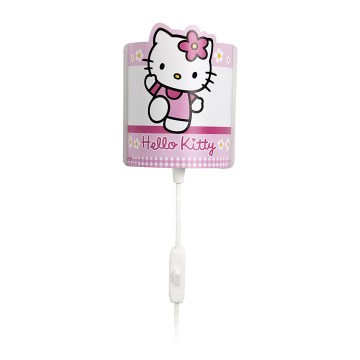 Dalber 63259 - HELLO KITTY LED-es gyerek fali lámpa 1xE14/0,5W LED/230V