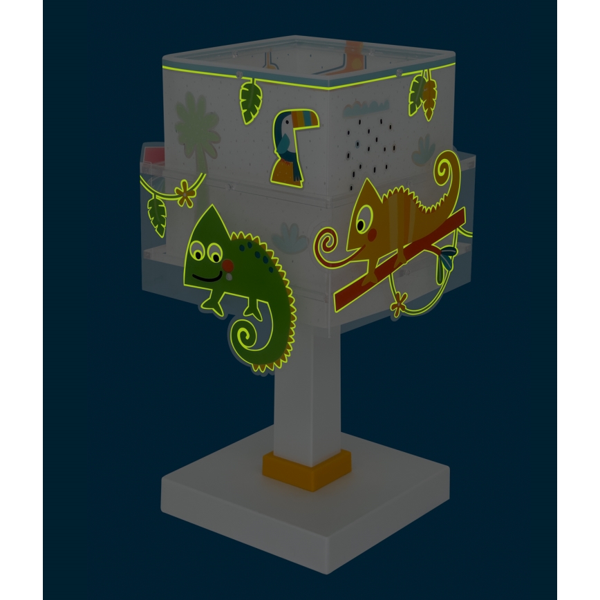 Dalber 63311N - LED gyereklámpa HAPPY JUNGLE 1xG4/4W/230V színes