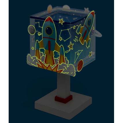 Dalber 63351 - Gyereklámpa ROCKET 1xE14/8W/230V