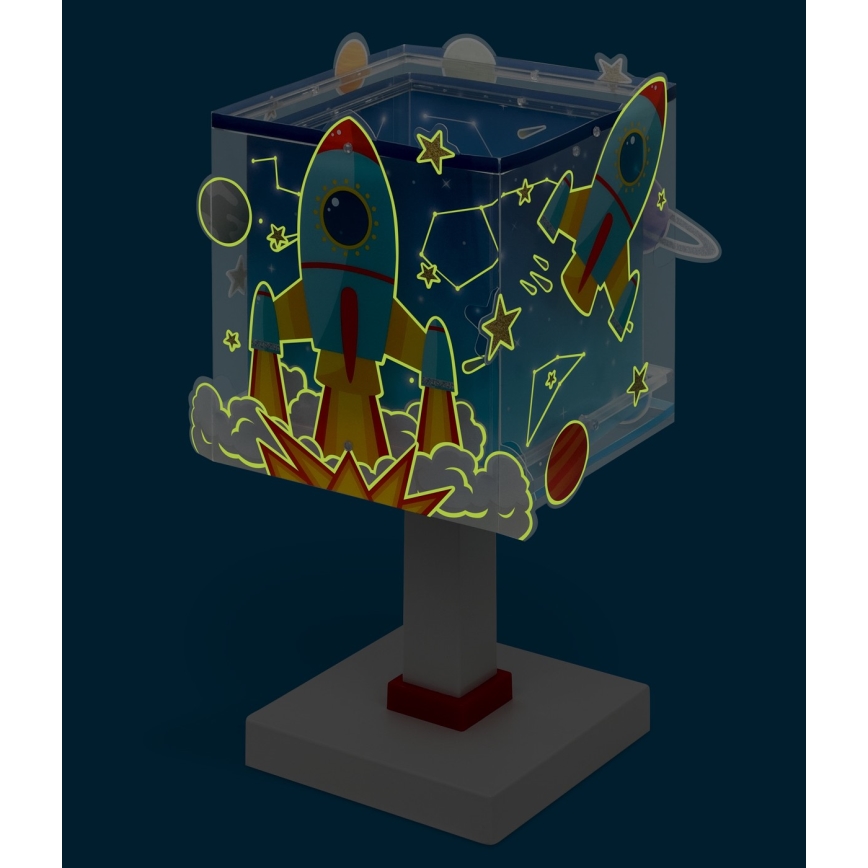 Dalber 63351 - Gyereklámpa ROCKET 1xE14/8W/230V