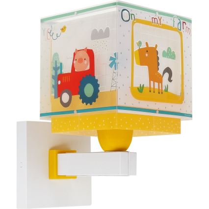 Dalber 63409 - Gyerek fali lámpa MY FARM 1xE27/15W/230V