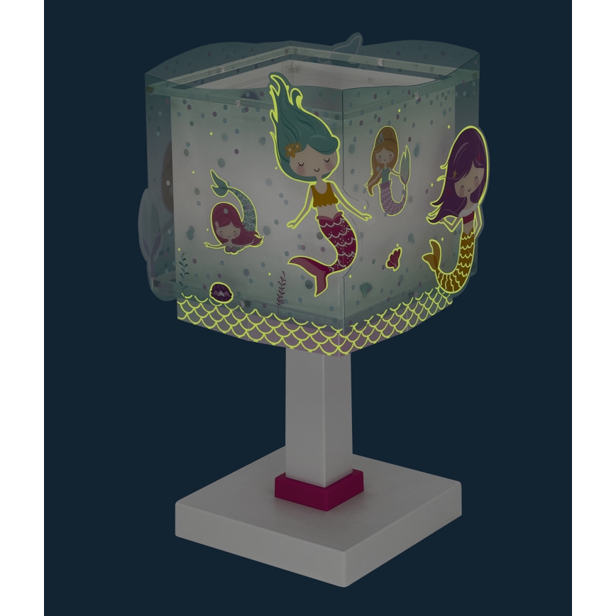 Dalber 63441 - Gyermek lámpa MERMAIDS 1xE14/60W/230V