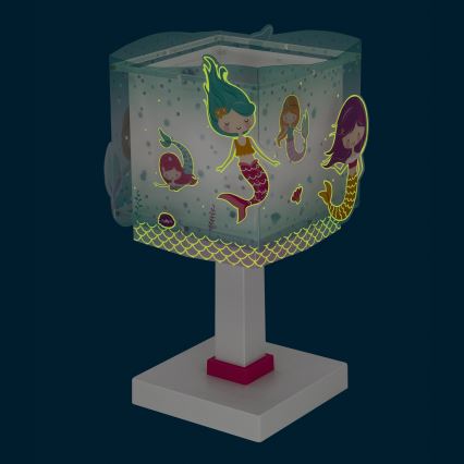 Dalber 63441N - LED gyereklámpa MERMAIDS 1xG4/4W/230V színes