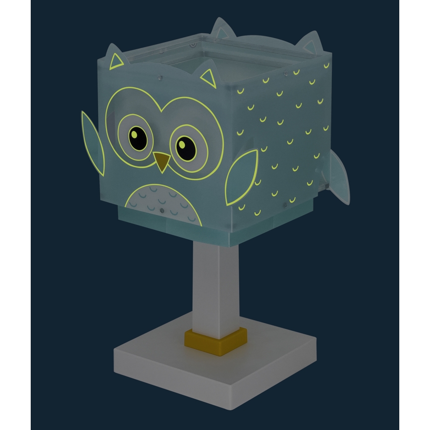 Dalber 64391 - Gyereklámpa LITTLE OWL 1xE14/8W/230V