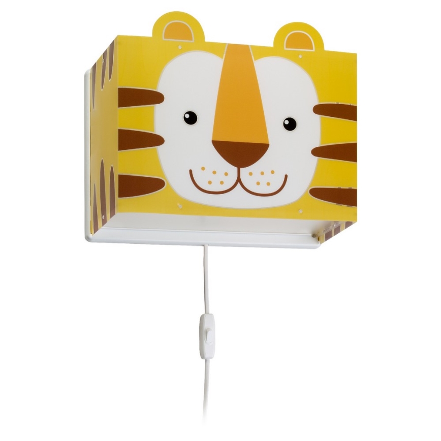 Dalber 64568 - Gyerek fali lámpa LITTLE TIGER 1xE27/60W/230V