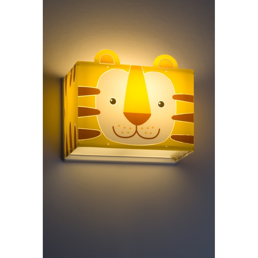 Dalber 64568 - Gyerek fali lámpa LITTLE TIGER 1xE27/60W/230V