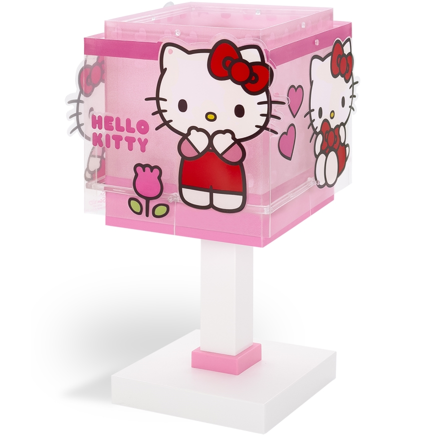 Dalber 73261 - HELLO KITTY LED gyereklámpa 1xG4/4W/230V rózsaszín