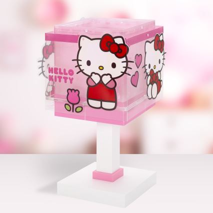 Dalber 73261 - HELLO KITTY LED gyereklámpa 1xG4/4W/230V rózsaszín