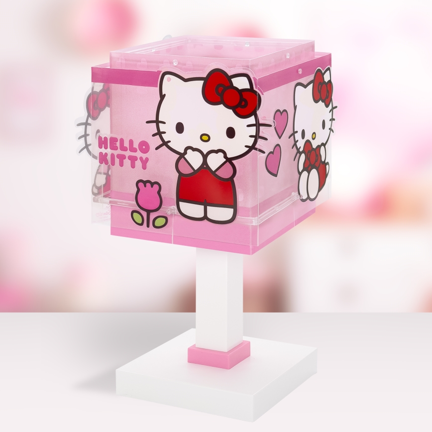 Dalber 73261 - HELLO KITTY LED gyereklámpa 1xG4/4W/230V rózsaszín