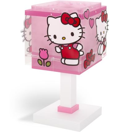 Dalber 73261 - HELLO KITTY LED gyereklámpa 1xG4/4W/230V rózsaszín