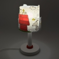 Dalber 76301 - SNOOPY LED gyereklámpa 1xG4/4W/230V fehér/piros