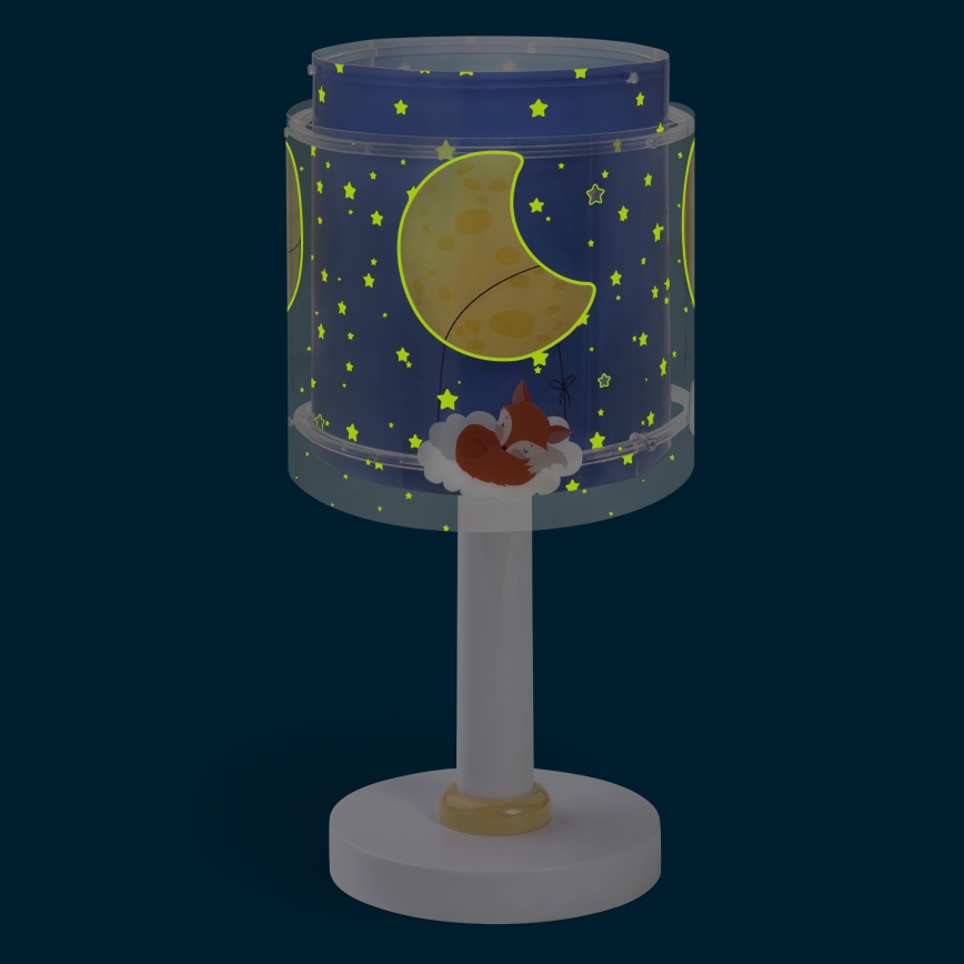 Dalber 76631 - LED gyereklámpa MOON DREAMS 1xG4/4W/230V kék