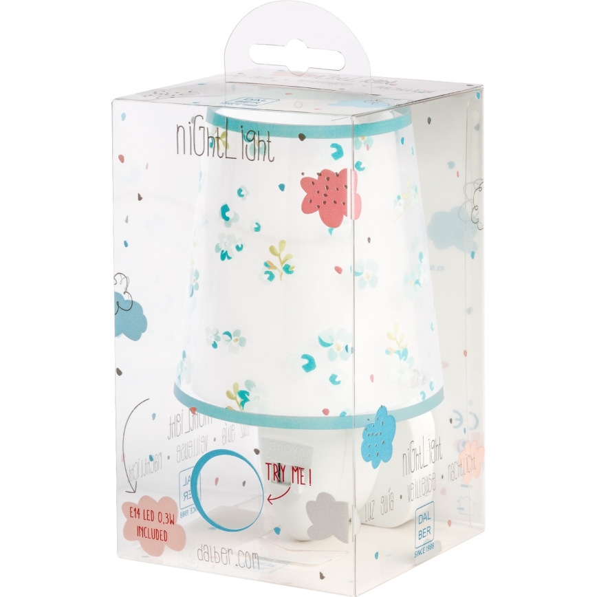 Dalber 81175H - LED Kis Konnektoros lámpa DREAM FLOWERS 1xE14/0,5W/230V