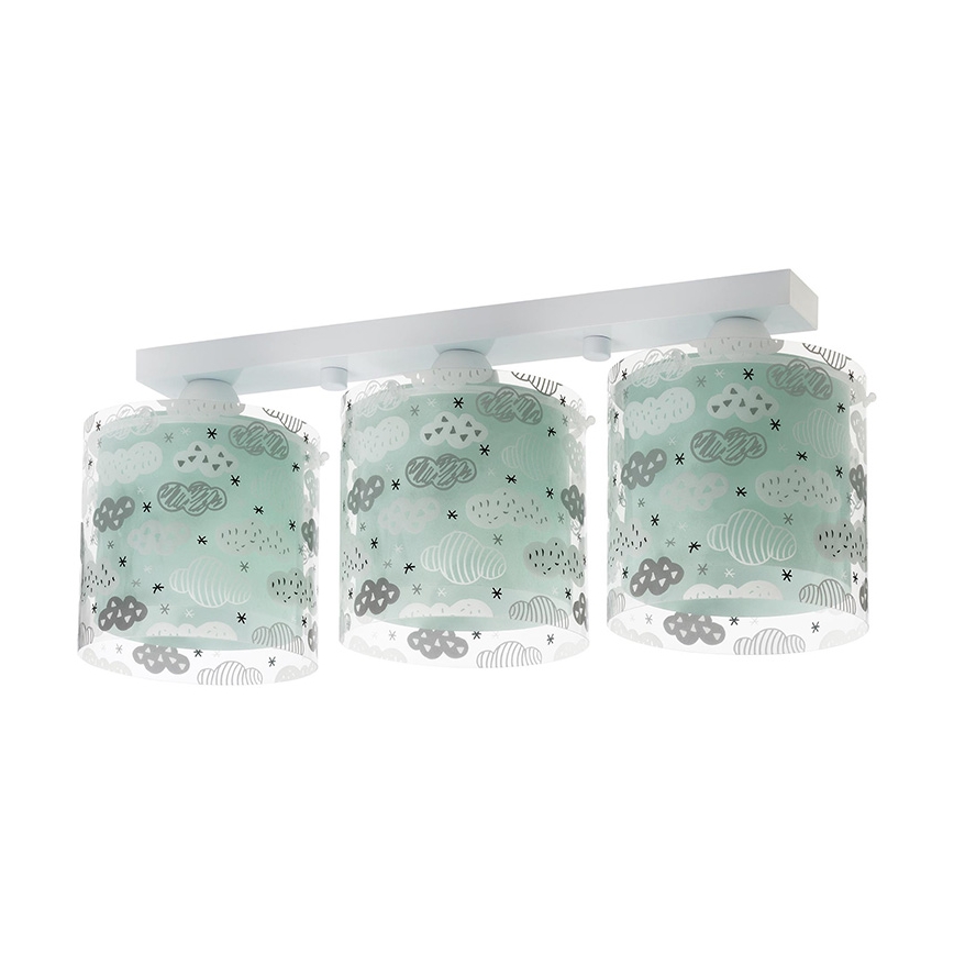 Dalber D-41413H - Gyerek mennyezeti lámpa  CLOUDS 3xE27/60W/230V