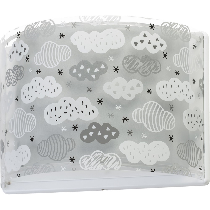 Dalber D-41418E - Gyerek fali lámpa  CLOUDS 1xE27/60W/230V