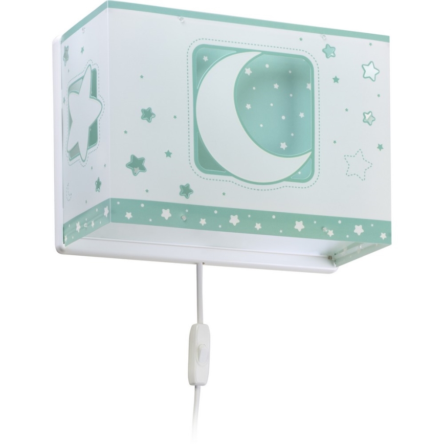 Dalber D-63238H - Gyerek fali lámpa  MOONLIGHT 1xE27/60W/230V