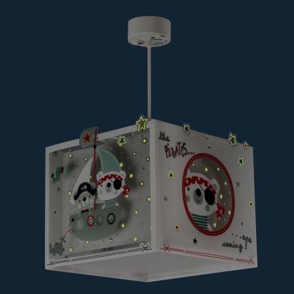 Dalber D-74552 - Gyerek csillár PIRATES 1xE27/60W/230V