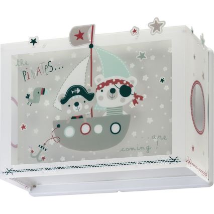 Dalber D-74558 - Gyerek fali lámpa  PIRATES 1xE27/60W/230V