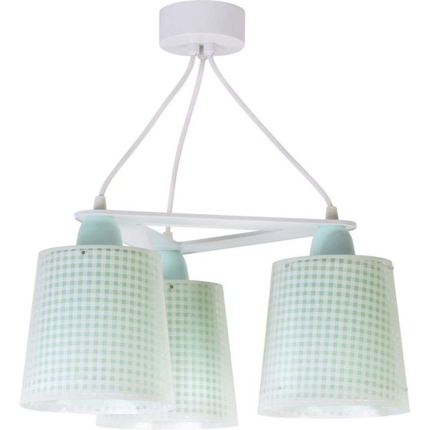 Dalber D-80224H - Gyerek csillár VICHY 3xE27/60W/230V