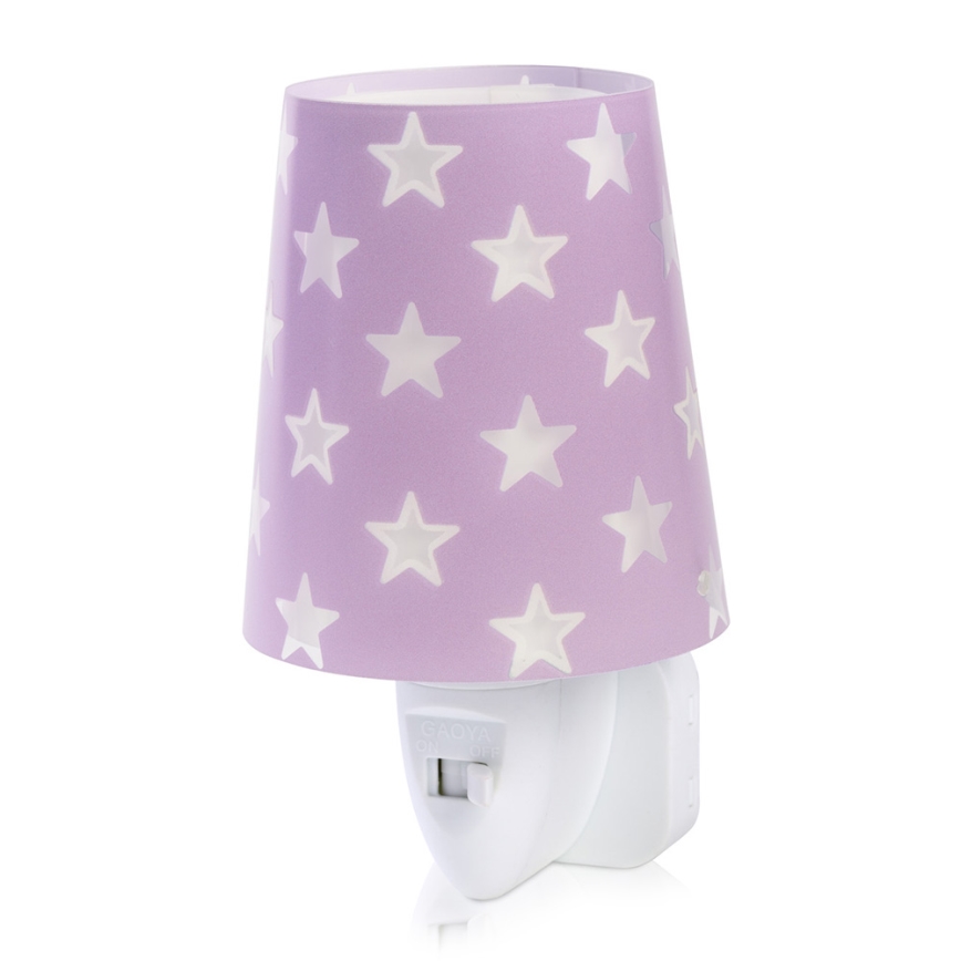 Dalber D-81215L - LED Gyerek éjszakai fény  STARS 1xLED/0,3W/230V