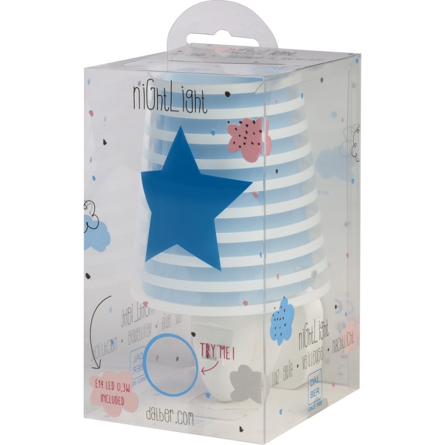 Dalber D-92193 - LED éjszakai lámpa LIGHT FEELING 1xE14/0,5W/230V