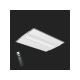Dalen DL-2Z Silver - LED Mennyezeti lámpa FLAGY 1xLED/65W/230V IP40