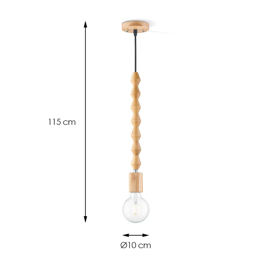 Lámpa zsinóron DANA 1xE27/40W/230V