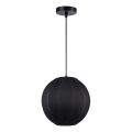 DANA kábeles függőlámpa 1×E27/15W/230V, Ø 25 cm, fekete
