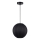 DANA kábeles függőlámpa 1×E27/15W/230V, Ø 25 cm, fekete