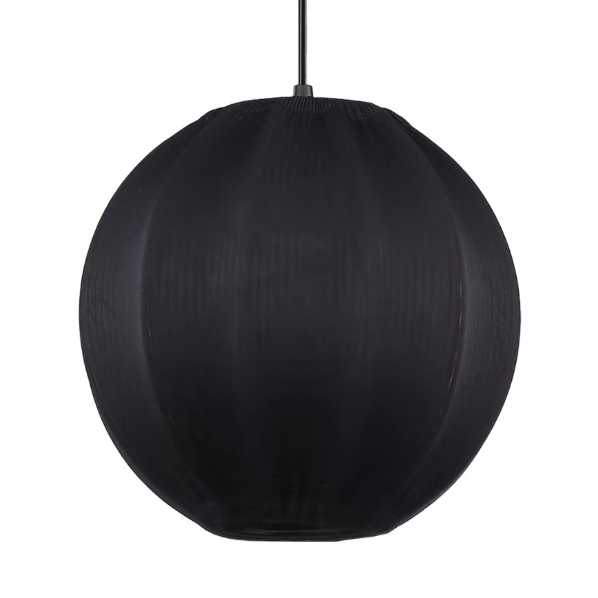 DANA kábeles függőlámpa 1×E27/15W/230V, Ø 25 cm, fekete