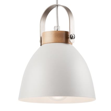 Lámpa zsinóron DANIELLE 1xE27/60W/230V bükk