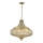 Där Lighting ASM0675 - ASMARA láncra szerelt csillár 6xE14/40W/230V, sárgaréz