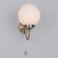 Där Lighting BAR0775 - BARCLAY fürdőszobai fali lámpa, 1x E14/40W/230V, IP44, sárgaréz
