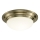 Där Lighting BAR5075 - Fürdőszobai mennyezeti lámpatest BARCLAY 1xE27/60W/230V Ø 38 cm sárgaréz
